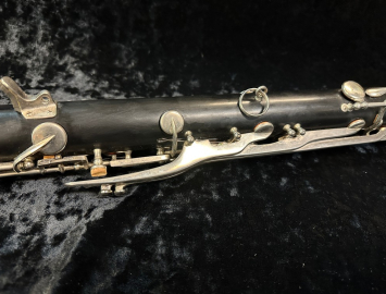 Photo Artley Bass Clarinet Low Eb, Serial #6117383 – Great Student Bass